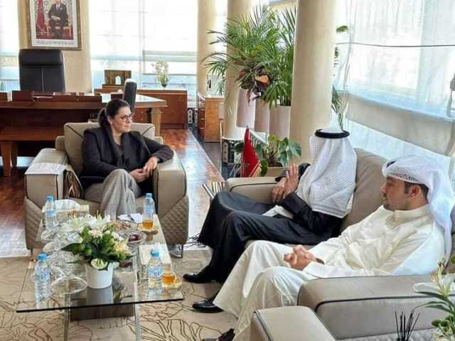 العمدة المنصوري تستقبل عبد الرحمن العصفور الأمين العام لمنظمة المدن العربية