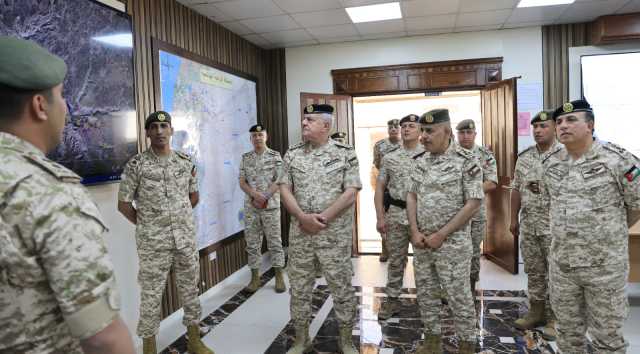 رئيس هيئة الأركان المشتركة يزور مديرية أمن الحدود في موقعها الجديد