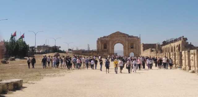 حركة سياحية نشطة في محافظة جرش