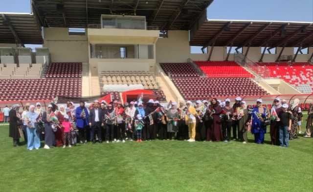 دائرة المرافق الرياضية في “الأمانة” تنظم يومًا للمشي