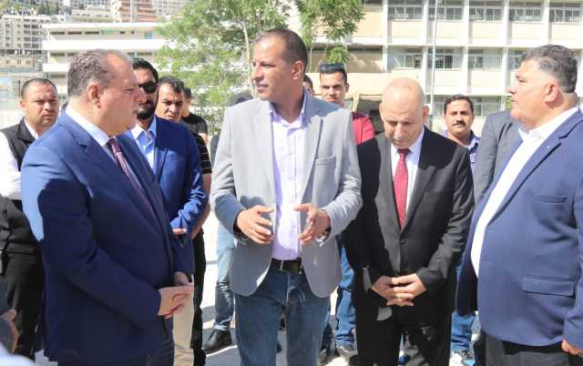 السفير الأردني في فلسطين يزور المستشفى الميداني الأردني نابلس 6