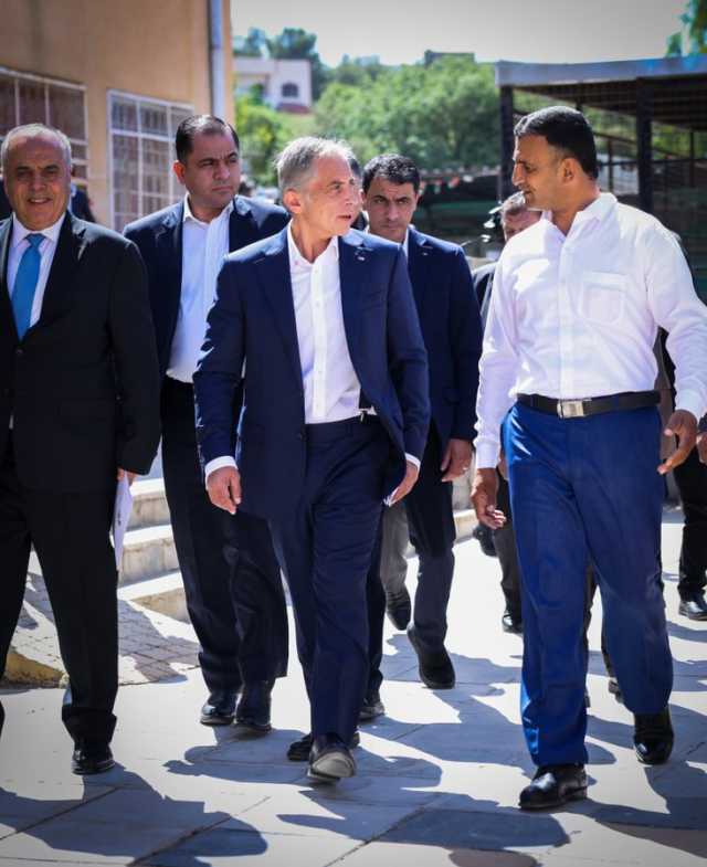 حسان يتفقد مدرسة بيت إيدس ويوجه بتوسعتها وتحسين مرافقها