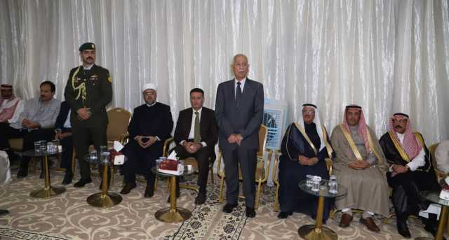 مندوبا عن الملك وولي العهد…العيسوي يعزي عشائر الخضير والسلايطة والحجاج والخزاعلة والحتاملة