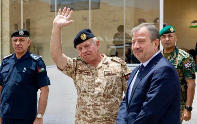 عاجل || الملك يتابع تمرينا أمنيا مشتركا في مركز تدريب الشرطة الخاصة