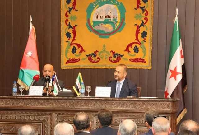 اعلان توأمة بين غرفتي تجارة عمّان ودمشق
