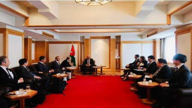 الصفدي يجري محادثات موسعة مع نظيره الياباني