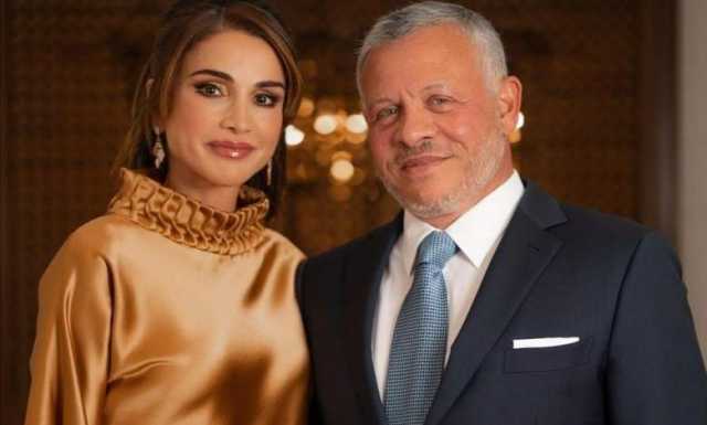 الملك والملكة يصلان الملعب لمؤازرة المنتخب الوطني لكرة القدم