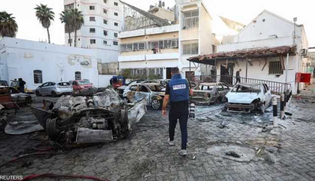 استشهاد 3 صحفيين في قصف الاحتلال ساحة المستشفى المعمداني