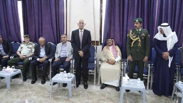 مندوبا عن الملك وولي العهد…العيسوي يعزي عشيرة النجادا