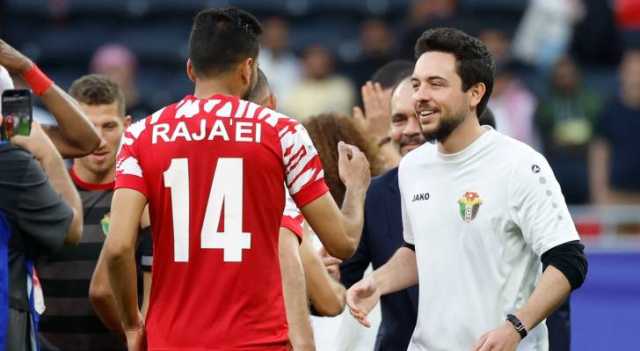 عاجل|| ولي العهد يغادر إلى مسقط لحضور مباراة النشامى والمنتخب العُماني