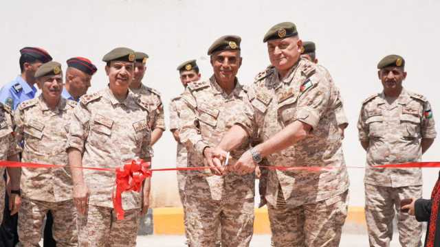 مدير عام الخدمات الطبية الملكية يفتتح غابة أصدقاء بنك الدم