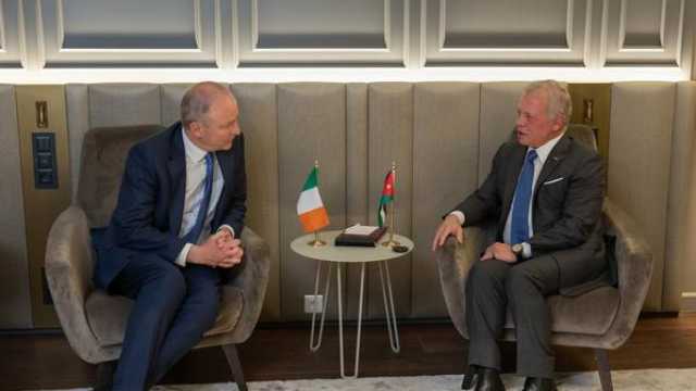 الملك يلتقي رئيس وزراء إيرلندا في مدينة نيس الفرنسية