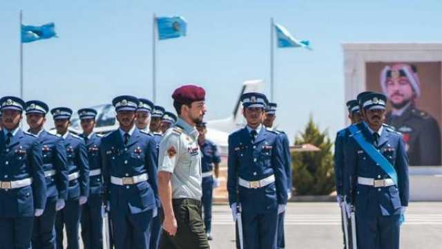 ولي العهد لخريجي الكلية الجوية : بكم ستزهو سماء الأردن الغالي