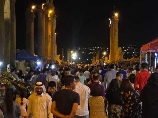 محافظ جرش: 95% نسبة إشغال المنشأت السياحية خلال مهرجان جرش