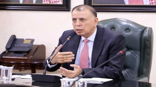 الفراية يبحث مع نظيره الفلسطيني تعزيز التعاون وتطوير العمل على جسر الملك حسين