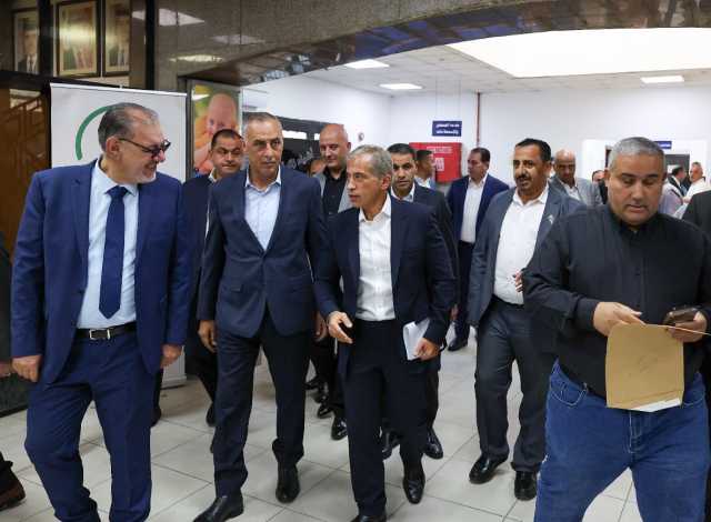 جعفر حسان يزور مديرية تسجيل أراضي جنوب عمَّان
