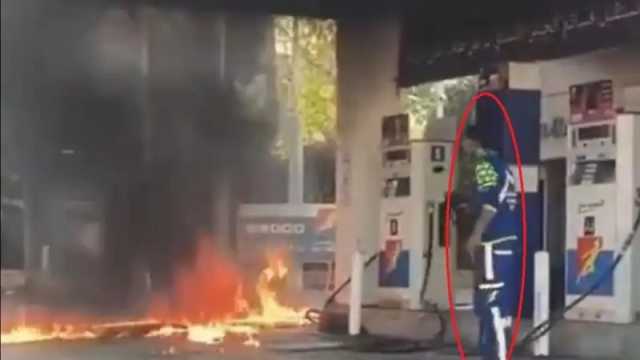 عامل يشعل محطة وقود انتقامًا من حبيبته في لبنان