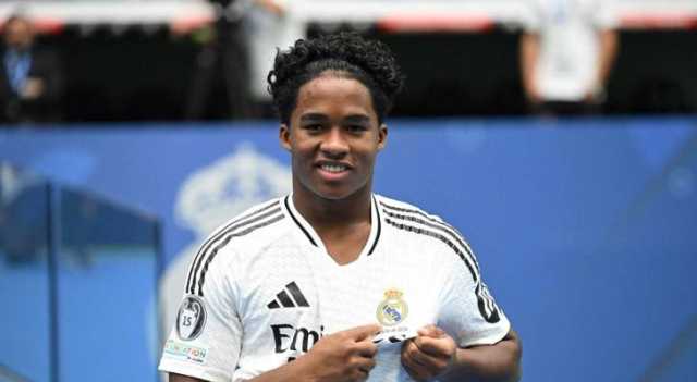 إعارة محتملة لإندريك من ريال مدريد إلى شتوتجارت