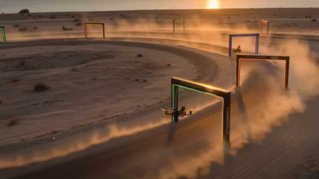 انطلاق المرحلة الثانية من سباق الطائرات المسيّرة “هوفر يو” في البحر الميت