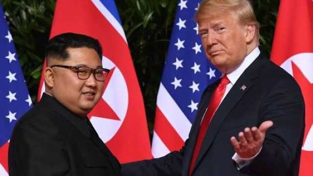 ترامب يدرس لقاءً محتملًا مع كيم جونغ أون خلال جولته الآسيوية