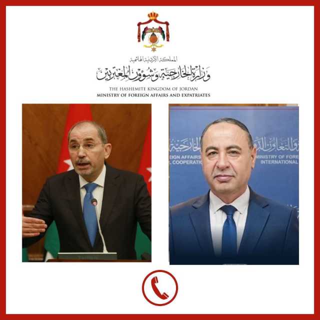 الصفدي يبحث مع المسؤول الليبي