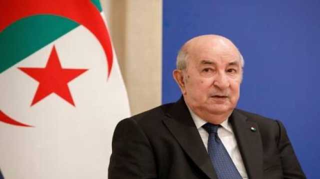 تبون يهنئ منتخب الجزائر