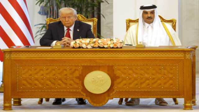 ترامب يلتقي أمير قطر
