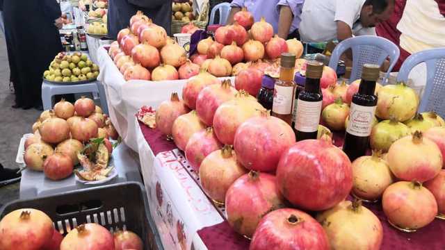 تمديد دوام مهرجان الرمان ساعة إضافية