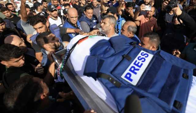 ارتفاع عدد الشهداء الصحفيين في غزة والضفة إلى 127