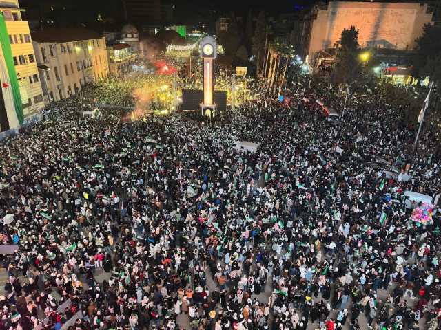 إسعاف 200 شخص خلال احتفالات ذكرى التحرير في دمشق