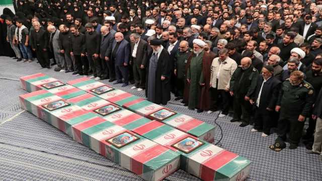 طهران تشيع قتلى الحرس الثوري في ضربة دمشق تزامنا مع إحياء يوم القدس