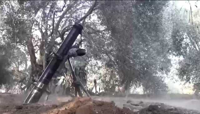 بالفيديو .. كتائب القسام تدك مواقع وتحشدات للاحتلال بقذائف الهاون من العيار الثقيل