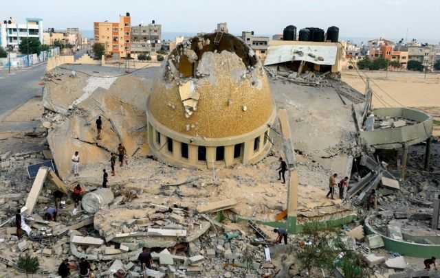 الاحتلال الإسرائيلي يدمر 31 مسجدا في غزة