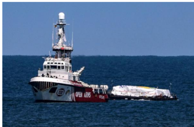 سفينة مساعدات ثانية تستعد للإبحار من قبرص إلى غزة