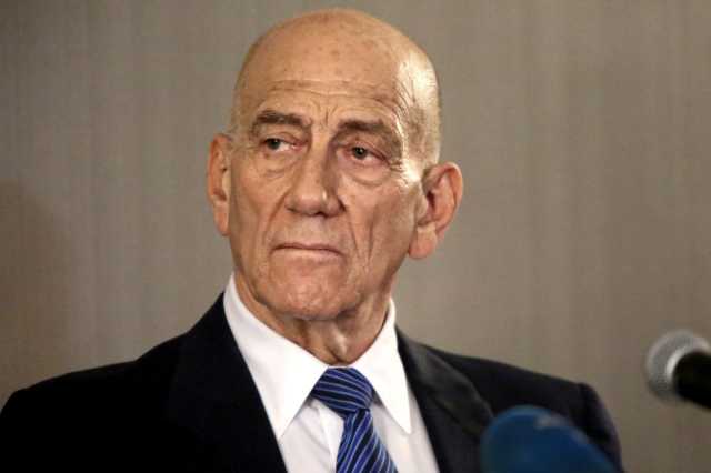 أولمرت: نتنياهو يشكل خطرًا على إسرائيل