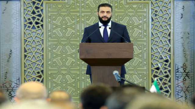 الشرع: الحكومة الجديدة راعت تنوع المجتمع السوري