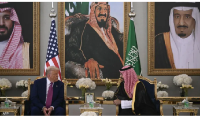 ترمب: شرف عظيم لي أن أعود للمملكة وأن يتم الترحيب بي بهذه الطريقة