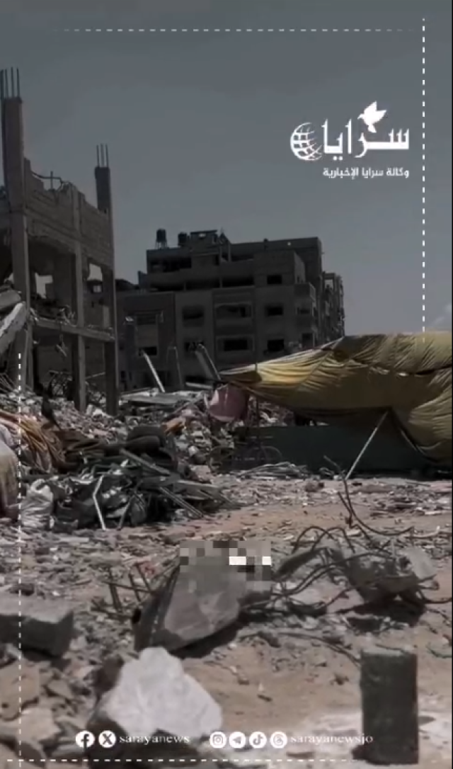 بالفيديو .. غزيون ينصبون خياما فوق ركام منازلهم المدمرة في مخيم جباليا شمال غزة