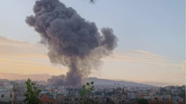 استشهاد امرأة وإصابة 10 آخرين ب20 غارة إسرائيلية على جنوبي لبنان