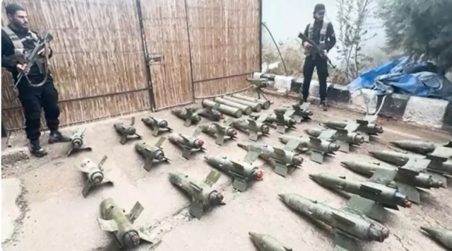 التلفزيون السوري: ضبط مستودع صواريخ معدة للتهريب في ريف درعا الشرقي