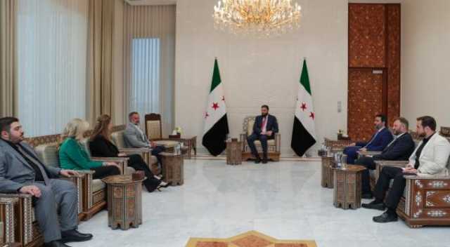الشرع يلتقي عضوًا جمهوريًا في الكونغرس الأمريكي