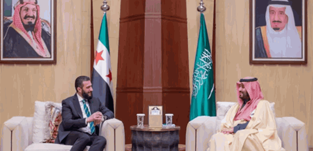 الشرع يؤكد أهمية دور السعودية بتعزيز وحدة أراضي سوريا