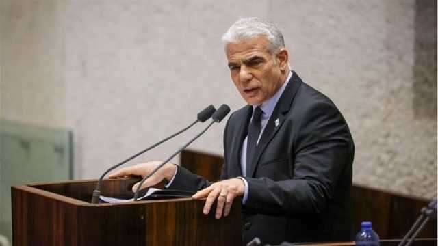 لابيد بعد لقاء أمني مع نتنياهو: إعادة احتلال غزة فكرة سيئة للغاية