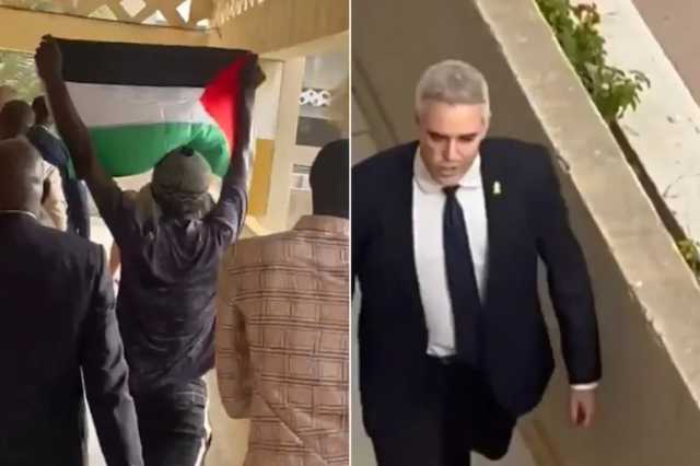 بالفيديو .. مشهد طرد السفير الإسرائيلي من جامعة بالسنغال يلقى تفاعلاً واسعاً