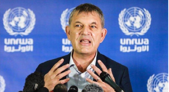 المفوض العام للأونروا من غزة: نحن باقون هنا لمساعدة الفلسطينيين