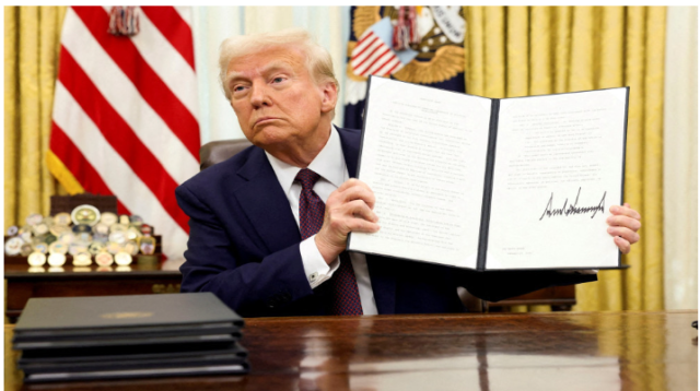 ترامب يعلن فرض رسوم بنسبة 30% على المكسيك والاتحاد الأوروبي من 1 آب