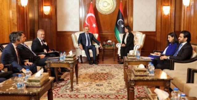 أول لقاء رسمي يجمع وزيرة الخارجية والتعاون الدولي الليبية ونظيرها التركي