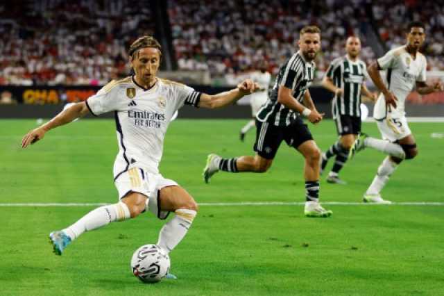 ريال مدريد يفوز على مانشستر يونايتد بثنائية نظيفة في جولة الأبطال الودية