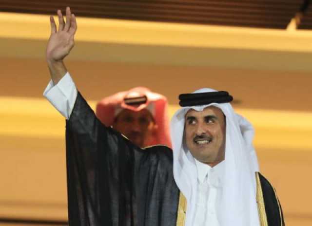 بوفاة الشيخ محمد بن حمد بن عبد الله بن جاسم آل ثاني وملك السعودية وولي عهده يعزيان الأمير القطري
