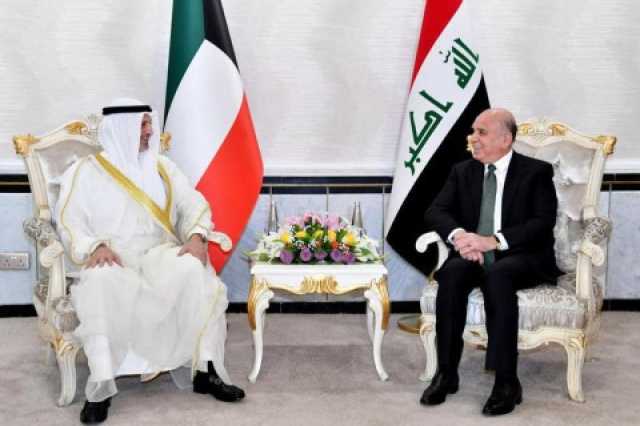 الكويت: وزير الخارجية بحث في العراق استكمال ترسيم الحدود البحرية
